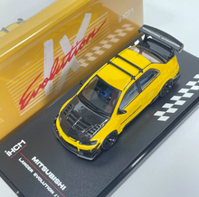 Load image into Gallery viewer, IHCM 1:64 Yellow Carbon Lancer EVO IX 9 GSR Sport Model Diecast Metal Car New Collection
