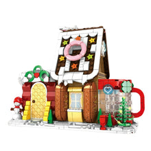 Load image into Gallery viewer, 628PCS MOC Christmas Cake House Snowman Pen Holder Container Model Toy Building Block Brick Gift Kids Compatible Lego
