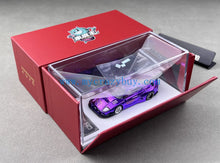 Load image into Gallery viewer, DK 1:64 Plating Purple LB F40 Racing Sports Model Diecast Metal Car New Collection
