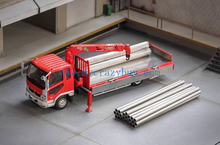 Load image into Gallery viewer, GCD 1:64 Red Fuso Fighter Crane Truck Model Diecast Metal Car New Collection
