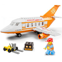 Load image into Gallery viewer, 216PCS MOC City Airliner Air Bus Plane Figure Model Toy Building Block Brick Gift Kids Compatible Lego

