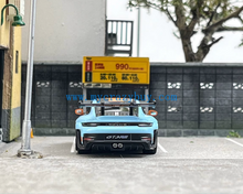 Load image into Gallery viewer, SW 1:64 Blue 992 GT3 RS Sports Model Diecast Metal Car New Collection
