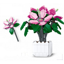 Load image into Gallery viewer, 698PCS MOC Lily Azalea Flower Potted Plants Model Toy Building Block Brick Gift Kids Compatible Lego
