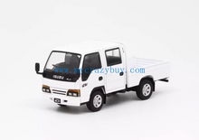 Load image into Gallery viewer, Model1 1:64 White JDM Isuzu ELF Double Cabin Truck Model Metal Diecast Car New Collection
