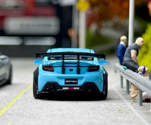 Load image into Gallery viewer, MINIGT 1:64 Baby Blue Gr86 LB Sports Coupe Model Diecast Metal Car New Collection

