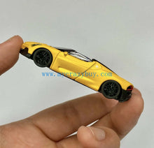 Load image into Gallery viewer, TSC 1:64 Yellow Mistral Convertible Racing Sports Model Diecast Metal Car New Collection
