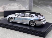 Load image into Gallery viewer, RM 1:64 Silver Panamera Touring Wagon Sports Model Diecast Metal Car New Collection
