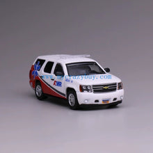 Load image into Gallery viewer, 1:64 596 White Tahoe AMR Medic Ambulanc SUV Model Diecast Metal Car New Collection
