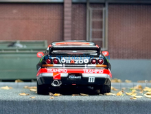 Load image into Gallery viewer, Inno 1:64 Black Skyline GTR R33 Sendan Highland Model Diecast Metal Car New Collection
