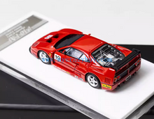 Load image into Gallery viewer, MY64 1:64 Red #19 F40 LM Classic Racing Sports Model Diecast Resin Car New Collection

