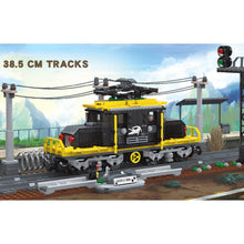Load image into Gallery viewer, 669PCS MOC Crocodle Locomotive Train Track Scene Model Toy Building Block Brick Gift Kids Compatible Lego
