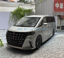 Load image into Gallery viewer, Masdi 1:64 Silver 2023 Alphard Mini Van MPV Sports Model Diecast Metal Car New Collection
