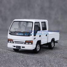 Load image into Gallery viewer, Model1 1:64 White JDM Isuzu ELF Double Cabin Truck Model Metal Diecast Car New Collection
