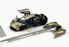 Load image into Gallery viewer, HKM 1:64 Gold Huayra Coupe Racing Sports Model Diecast Metal Car New Collection
