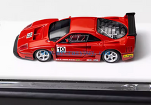 Load image into Gallery viewer, MY64 1:64 Red #19 F40 LM Classic Racing Sports Model Diecast Resin Car New Collection
