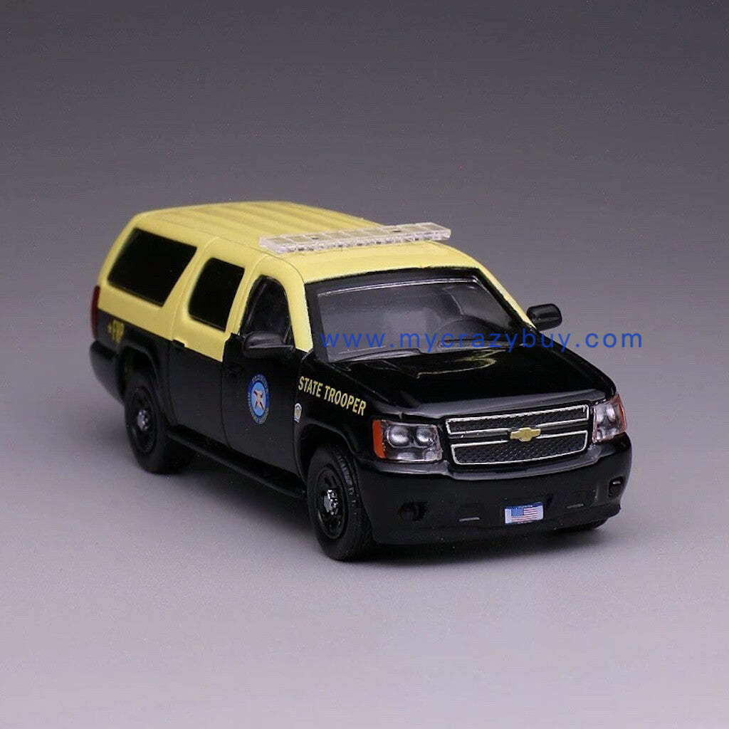 1:64 596Mode Florida FHP Trooper Police Suburban Model Diecast Metal Car New Collection