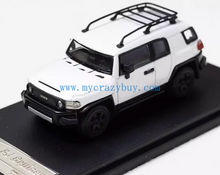 Load image into Gallery viewer, SH 1:64 White FJ Cruiser Off Road SUV Sports Model Diecast Metal Car New Collection
