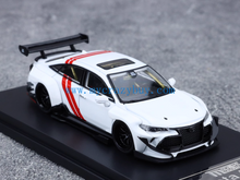 Load image into Gallery viewer, LMF 1:64 White Avalon Widebody GT Sports Model Diecast Metal Car New Collection
