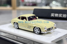 Load image into Gallery viewer, MY64 1:64 Ivory 1996 AMG 300SL Classic Sports Model Diecast Resin Car New Collection
