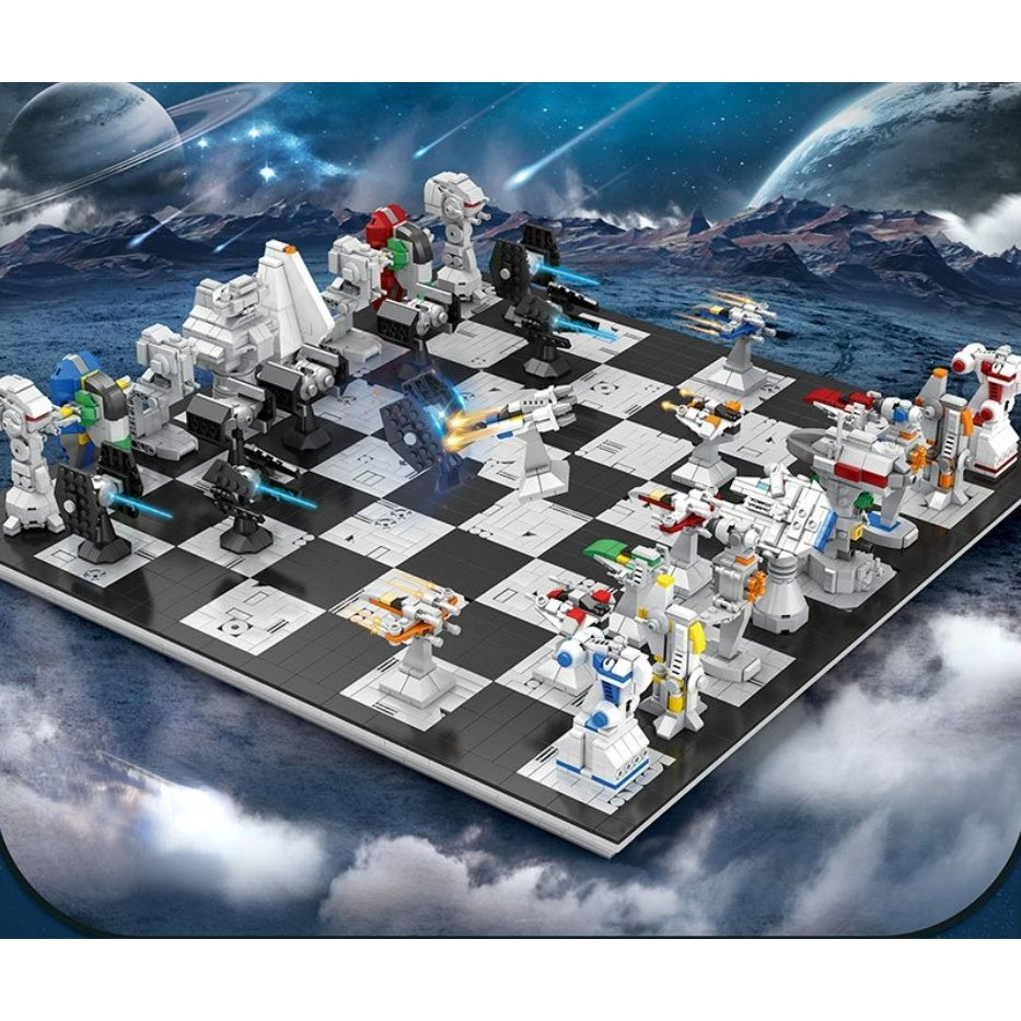 3800PCS MOC Table Game Star War Internatinal Chess Model Toy Building Block Brick Gift Kids Compatible Lego