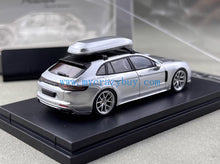 Load image into Gallery viewer, RM 1:64 Silver Panamera Touring Wagon Sports Model Diecast Metal Car New Collection
