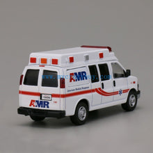 Load image into Gallery viewer, 1:64 596 White AMR Ambulance Express 3500 Van Model Diecast Metal Car New Collection
