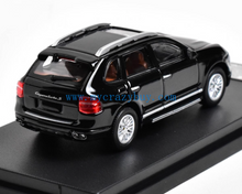 Load image into Gallery viewer, SW 1:64 Black Cayenne Turbo S Luxury SUV Sports Model Diecast Metal Car New Collection
