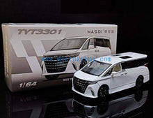 Load image into Gallery viewer, Masdi 1:64 White 2023 Alphard Mini Van MPV Sports Model Diecast Metal Car New Collection
