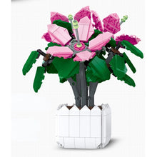 Load image into Gallery viewer, 698PCS MOC Lily Azalea Flower Potted Plants Model Toy Building Block Brick Gift Kids Compatible Lego
