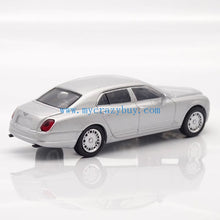 Load image into Gallery viewer, 1:64 Silver Mulsanne Sedan Sports Model Diecast Metal Car
