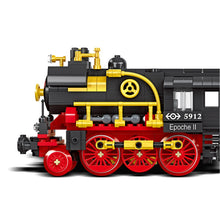 Load image into Gallery viewer, 676PCS MOC Classic Steam Locomotive Train Track Scene Model Toy Building Block Brick Gift Kids Compatible Lego
