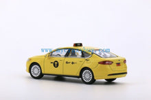 Load image into Gallery viewer, 1:64 596Model 2013 Mondeo Fusion Sedan NY Taxi Model Diecast Metal Car New Collection

