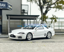 Load image into Gallery viewer, GaChi 1:64 White 1998 3000GT GTO Hatchback Sports Model Diecast Metal Car New Collection
