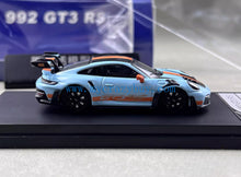 Load image into Gallery viewer, SW 1:64 Blue 992 GT3 RS Sports Model Diecast Metal Car New Collection
