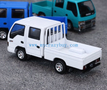 Load image into Gallery viewer, Model1 1:64 White JDM Isuzu ELF Double Cabin Truck Model Metal Diecast Car New Collection
