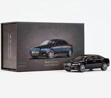 Load image into Gallery viewer, Masdi 1:64 Black A8 D3 W12 Luxury Sedan Sports Model Diecast Metal Car New Collection
