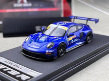 Load image into Gallery viewer, SR 1:64 Blue 911 GT3 R #15 Racing Sports Model Diecast Metal Car New Collection

