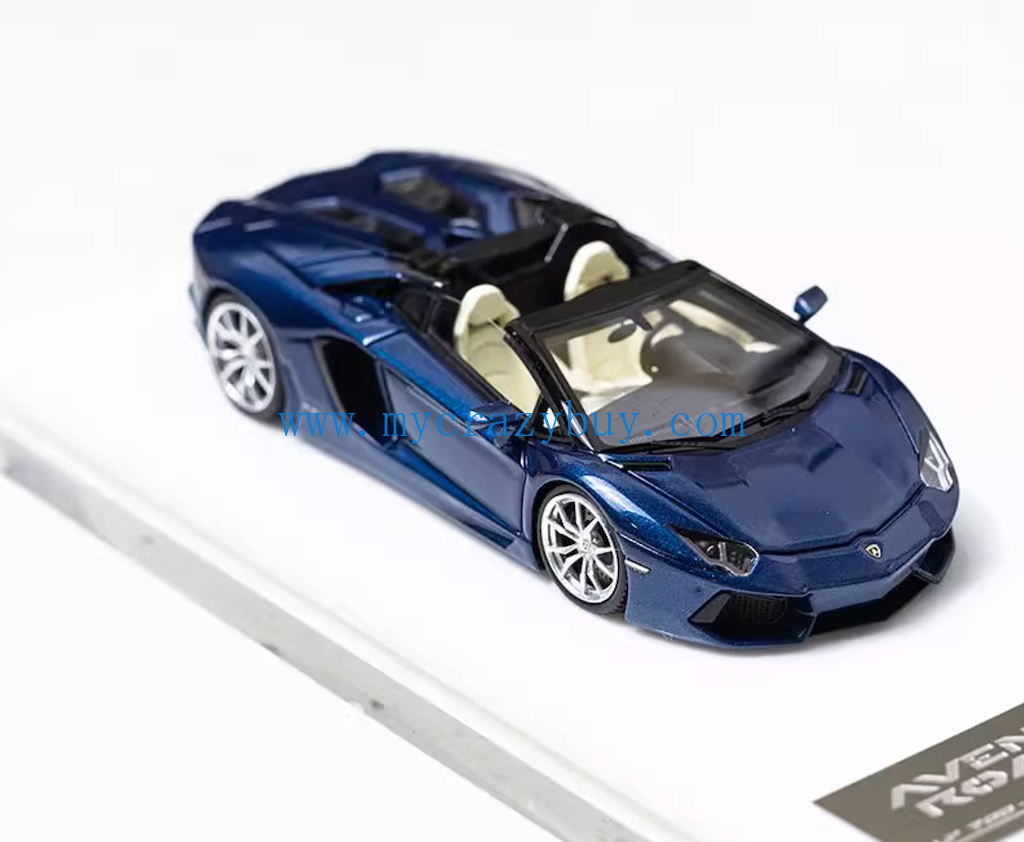 CL 1:64 Purple LP700-4 Aventador Roadster Sports Model Diecast Resin Car New Collection