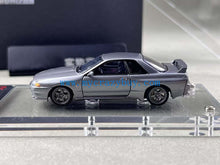 Load image into Gallery viewer, FH 1:64 Gray Skyline GTR R32 S-Tune Nismo Sports Model Diecast Metal Car New Collection
