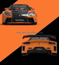Load image into Gallery viewer, TM 1:64 Orange RX7 Veilside Figure Racing Sports Model Diecast Metal Car New Collection
