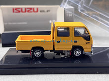 Load image into Gallery viewer, Model1 1:64 Silver Yellow Isuzu ELF Cabin Truck Model Metal Diecast Car New Collection
