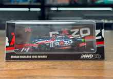 Load image into Gallery viewer, Inno 1:64 Black Skyline GTR R33 Sendan Highland Model Diecast Metal Car New Collection
