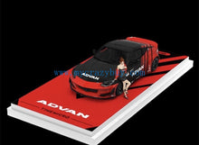 Load image into Gallery viewer, TM 1:64 400Z Coupe HKS Advan Figure Sports Model Diecast Metal Car New Collection
