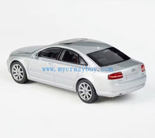 Load image into Gallery viewer, Masdi 1:64 Silver A8 D3 W12 Luxury Sedan Sports Model Diecast Metal Car New Collection
