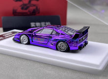Load image into Gallery viewer, DK 1:64 Plating Purple LB F40 Racing Sports Model Diecast Metal Car New Collection
