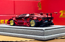 Load image into Gallery viewer, Topart 1:64 Plating Red LBWK Countach Sports Model Diecast Metal Car New Collection
