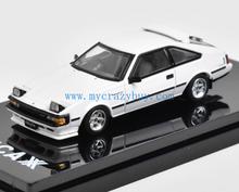 Load image into Gallery viewer, HobbyJapan 1:64 White Light Celica XX Hatchback Sport Model Diecast Metal Car

