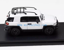 Load image into Gallery viewer, SH 1:64 White FJ Cruiser Off Road SUV Sports Model Diecast Metal Car New Collection
