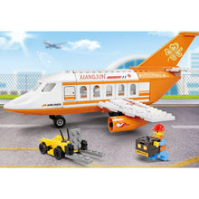 Load image into Gallery viewer, 216PCS MOC City Airliner Air Bus Plane Figure Model Toy Building Block Brick Gift Kids Compatible Lego

