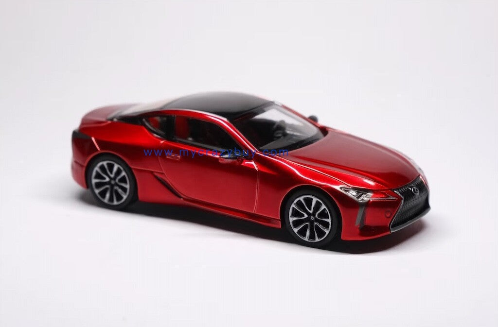 Masdi 1:64 Red 2020 LC500h Coupe Sports Model Diecast Metal Car New Collection